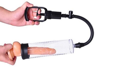 Use unha bomba para aumentar un membro